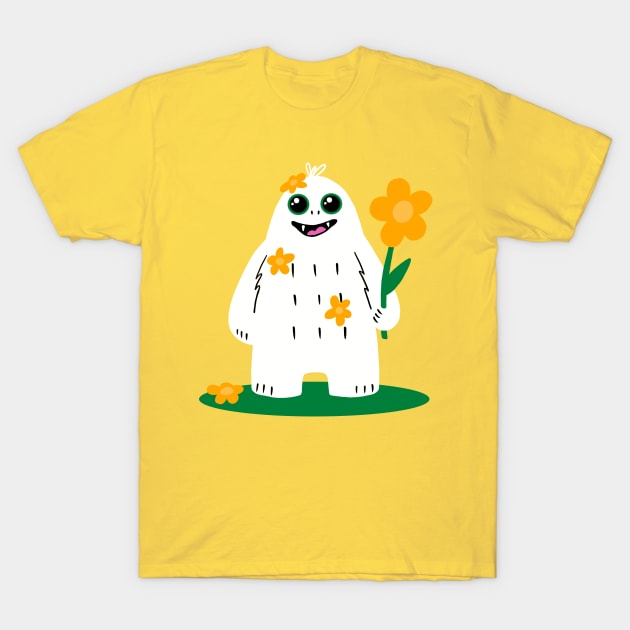 Seasonal Yeti - Spring T-Shirt by tigerbright